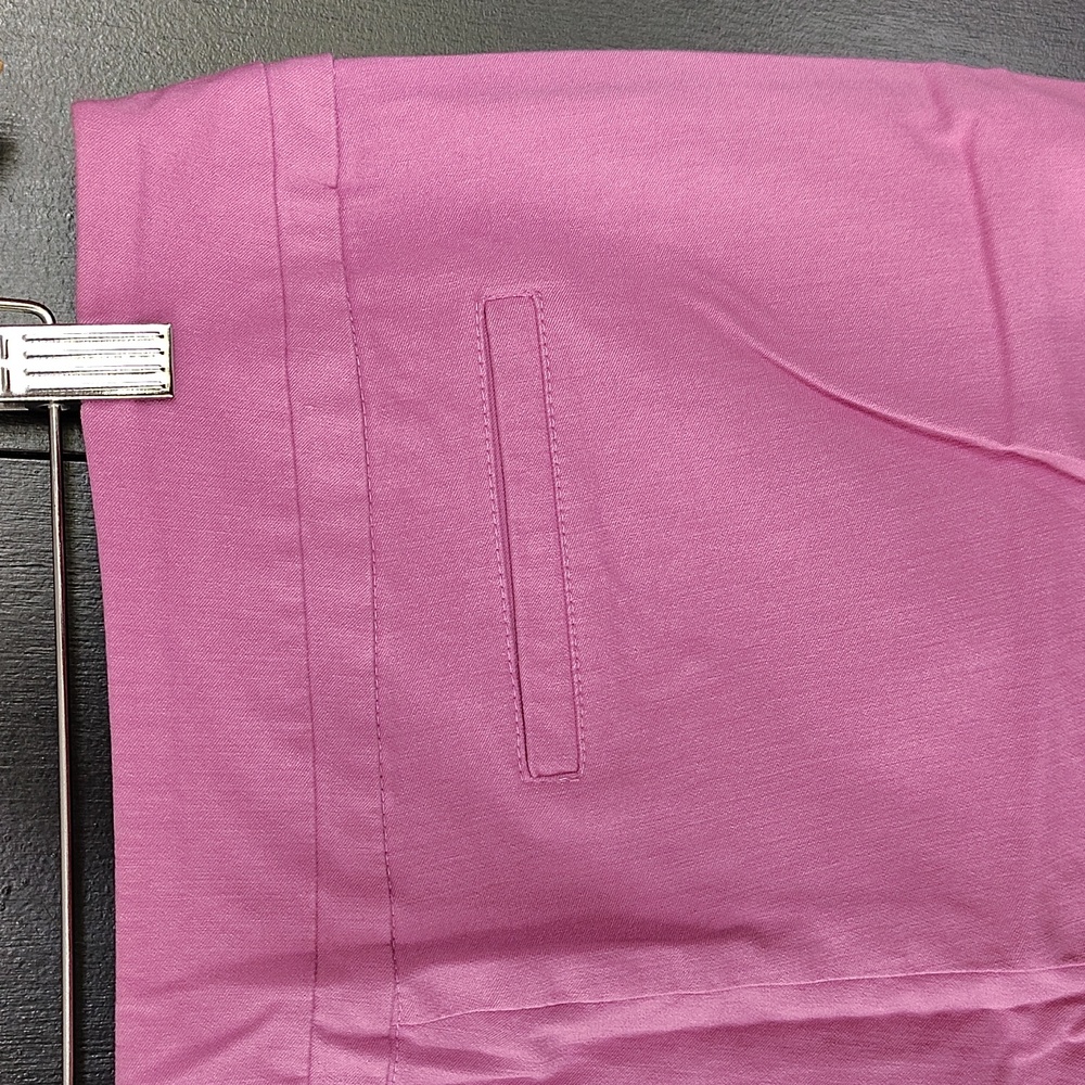 🩷 Zac & Rachel Pink Cropped Capri Pants. Size 14. Excellent Condition. - Picture 11 of 14